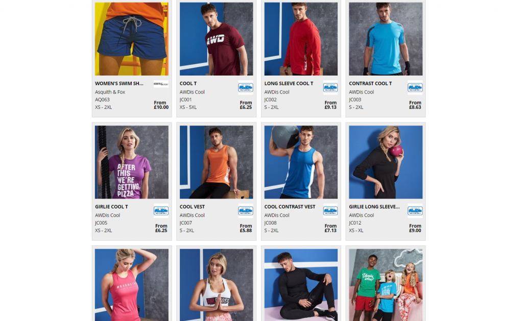 personal trainer clothing