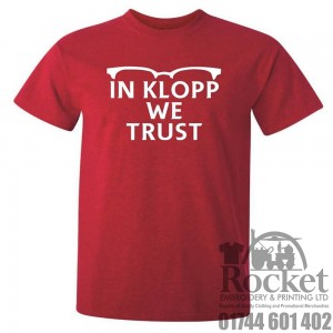 In Klopp we Trust LFC T-Shirt